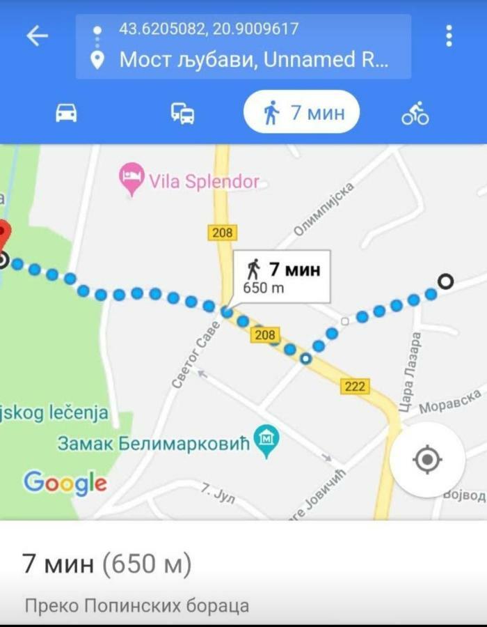 Apartman Harmonija Vrnjačka Banja Kültér fotó